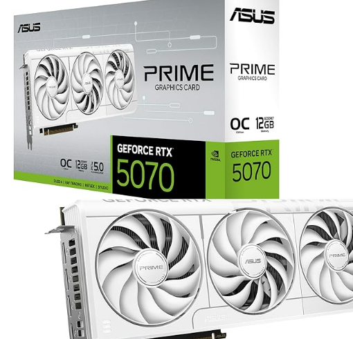 NVIDIA GeForce RTX 5070 (ASUS White OC)